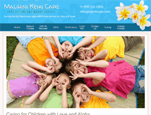 Tablet Screenshot of mkcare.com